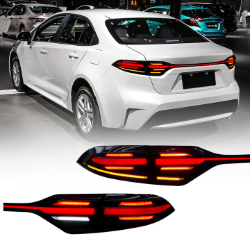 Levin 2019-2024 LED -Trunk -Rücklichter für Toyota Corolla - Dynamische Animations -Rücklampen