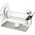 2 Tier Kitchen Storage Rack Dish Drying Rack