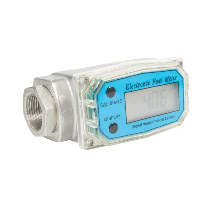 1 Inch Electronic Diesel Fuel Oil Flow Meter - WL Turbine Flow Meter