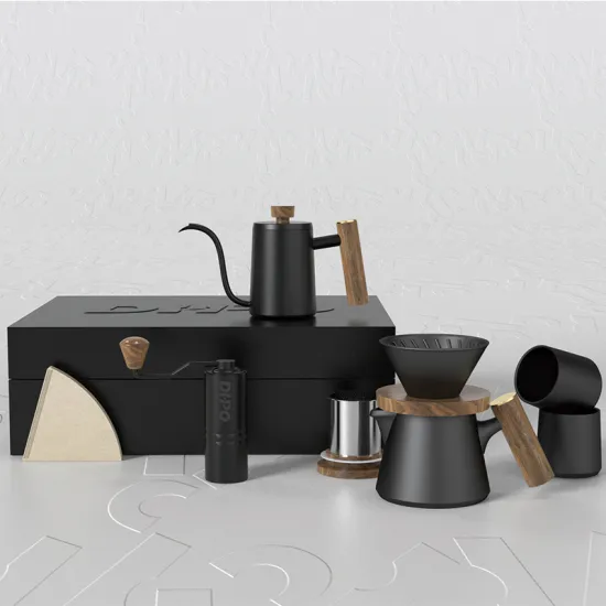 DHPO 2022 Outdoor Travel Brew Stainless Steel Portable Coffee Maker Set