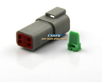 4PINS Electrical Auto Connectors DT04-4P ผลิตภัณฑ์ Deutsch ในประเทศจีน
