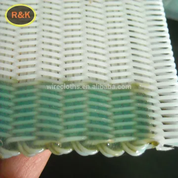 Blue Color Big Loop Polyester spiral belt fabric/conveyor belt