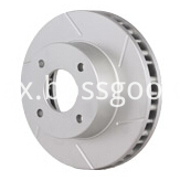 slotted design rotor