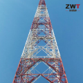 Torre de comunicação de aço angular de quatro pernas