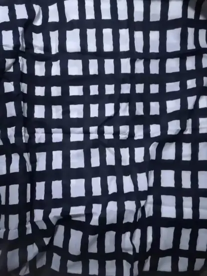 60s Combed cotton voile printed fabric