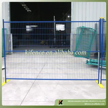 Warehouse use portable wire mesh fence