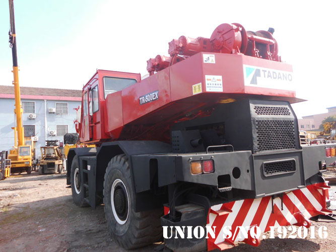 Tadano Tr500ex (50t) Rough Terrain Crane