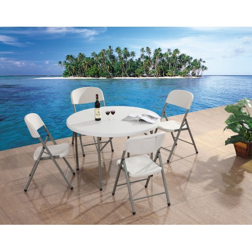 4FT Round Folding Table