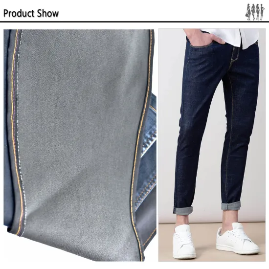 custom made skinny industrial cotton jean fabric