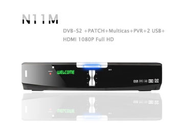 10/100mbps Ethernet Multiple Video Output Hdmi Satellite Receivers With Blind Scan