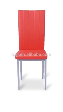 most popular chair best price PU dining chair painted legs