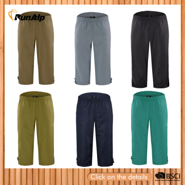Mens half long sports shorts with six colour