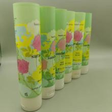 facial cleanser cosmetic tube plastic