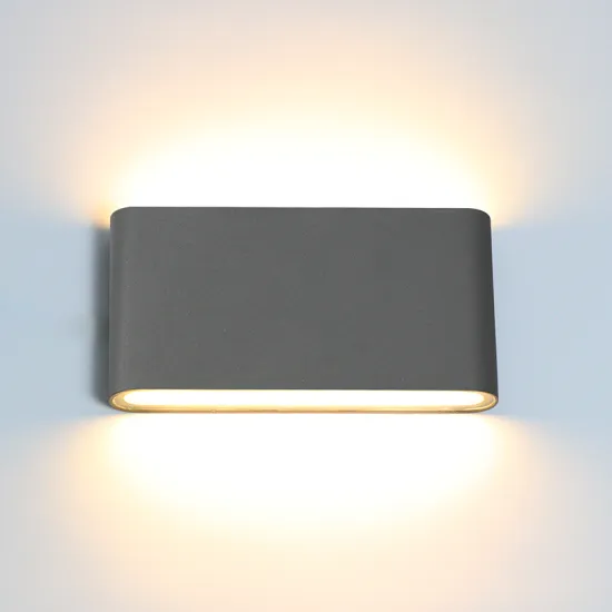Outdoor Waterproof Wall Lamp IP65 6W/12W LED Wall Light Indoor Decoration Lighting Bedroom Corridor Porch Garden Lamp Aluminum