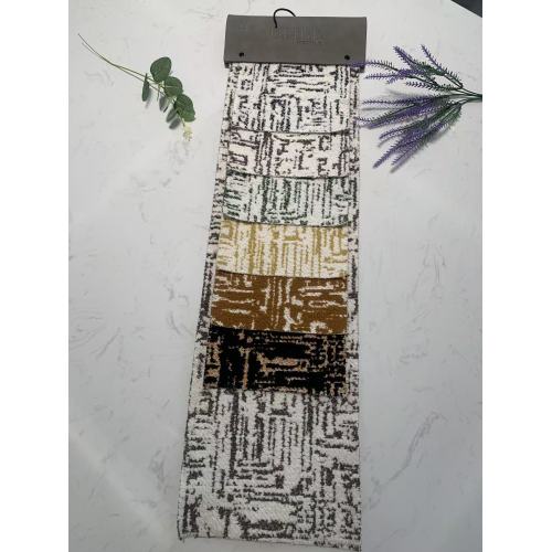 Tissu d'ameublement à motifs en peluche