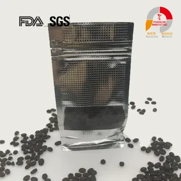 aluminium stand up side gusset tea bag