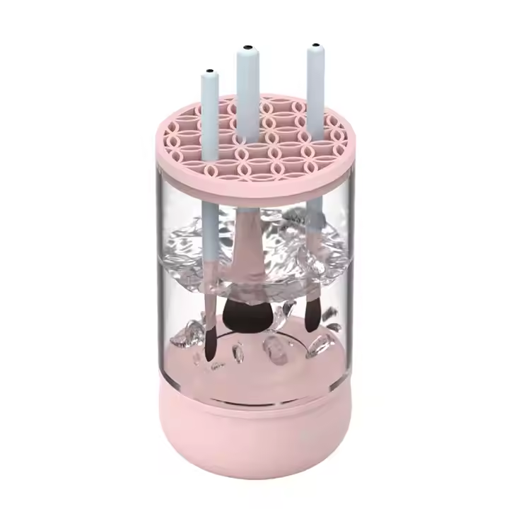 Limpiador de cepillos de maquillaje USB eléctricos multifuncionales