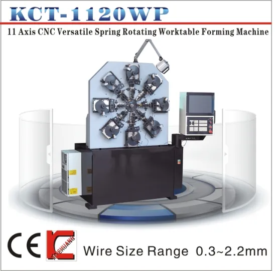 0.3-2.2mm 11axes CNC Versatile Spring Forming Machine&Torsion/Tension Spring Making Machine
