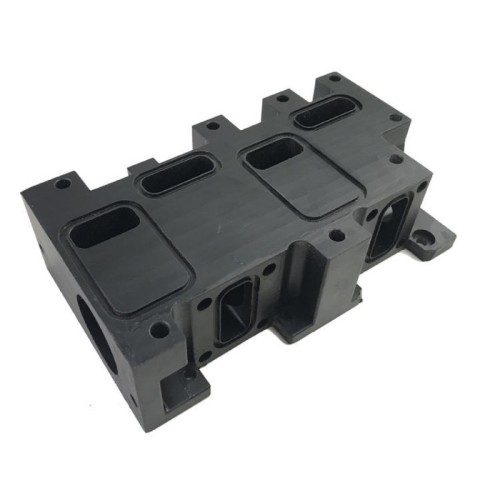 Instrument Plastic parts CNC Black Steel Pom-C