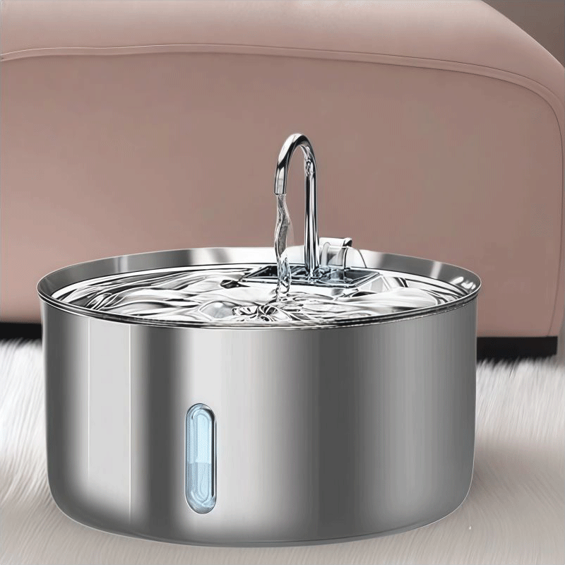 বড় ক্ষমতা সহ স্টেইনলেস স্টীল পোষা জল বিতরণকারী