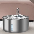 Stainless Steel Pet Water Dispenser with Large Capacity