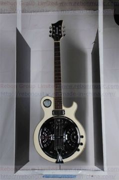 Dobro Electric Guitar in Cream Colour (resonant guitar)