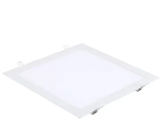 LED Office Panel Lights: Reversible Round and Square Shaped Recessed and Embedded Mount Downlights