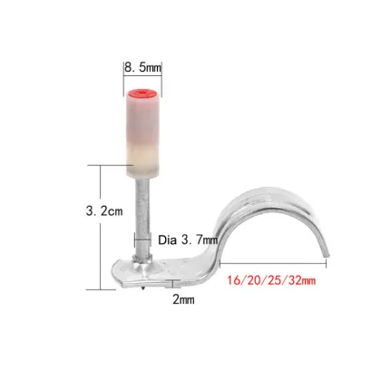 Pipe clamps for building installation