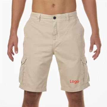 Benutzerdefinierte Logo gedruckte Frachtshorts für Männer mit Taschen: Personalisierte Modeoptionen