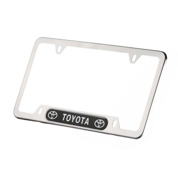 Customized Stainless Steel and Zinc Alloy Car License Plate Frames: US & Canada Designs