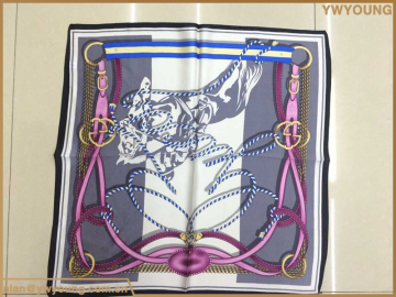 Lady Silk Square Scarves Fashion 2017