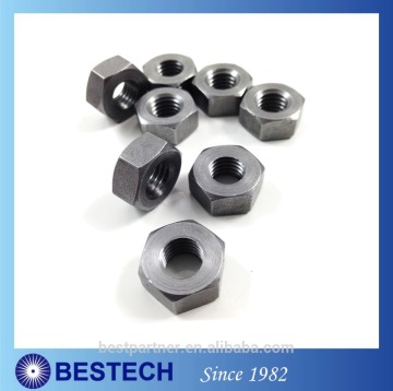 Taiwan M3 3mm Female Thread Hex Metal Nut Fastener Silver Tone
