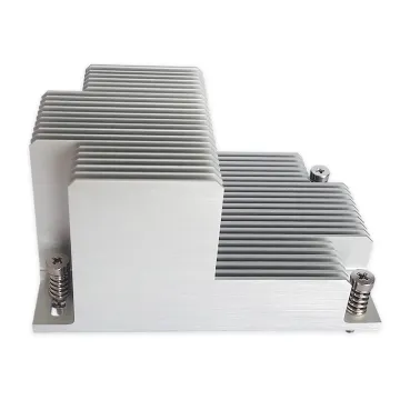 CPU cooler 2U pure aluminum L-shaped passive solution