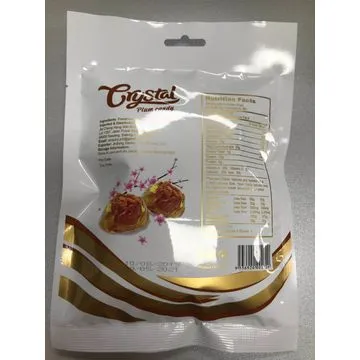 Plum candy, hard candy with dried plum