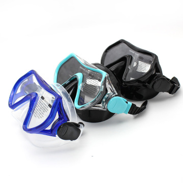 Custom Logo Wide Vision Tempered Glass Swim Goggles for Kids