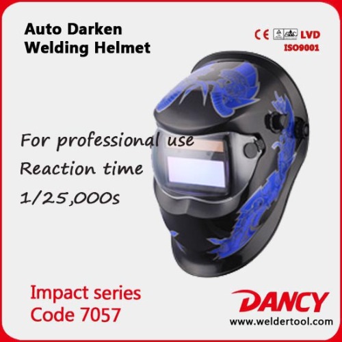 Auto Dimming tig welding equipment welding mask Welding Helmet code.7057