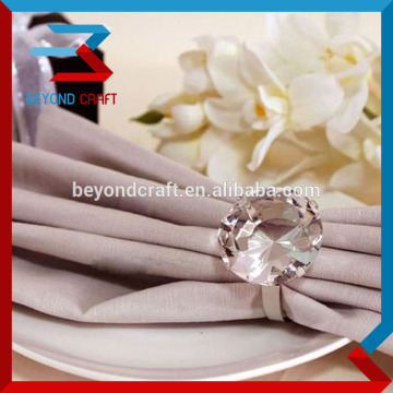 rhinestone crystal napkin rings for wedding favors