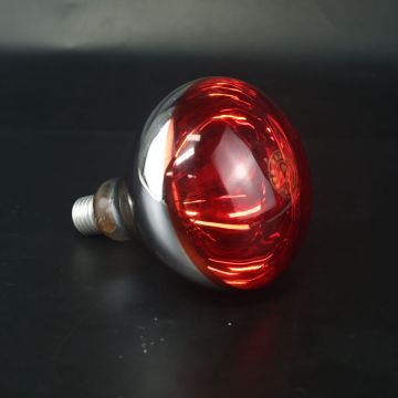 100W-250W Chicken Poultry Halogen Heat Lamp R125 Red Infrared Heating Lamp