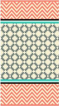 Cotton Beautiful Printed Beach Towel (YZTO7)