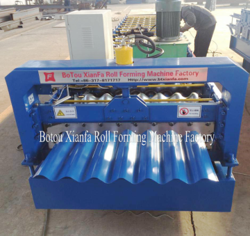 Big Peak Height Corrugated Metal Sheet Forming Machine