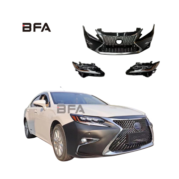 Lexus ES200/ES250/ES300 2013-2018 Zaktualizowany przedni zestaw zderzaku z kratką, obiektywem i reflektorem