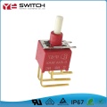 IP67 PCB dipasang toggle switch weatherproof suis togol