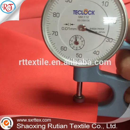 Nylon 190T Oxford 70D PVC coated fabric for bags