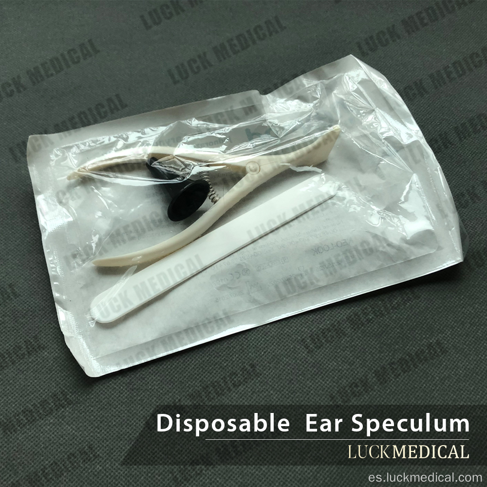 Espéulo de oído desechable para la prueba de oído