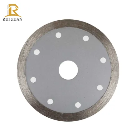 Cold Pressed Gem Jade Cutting Continuous Rim Diamond Saw Blades