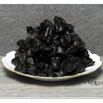 Delicious and tasty black garlic