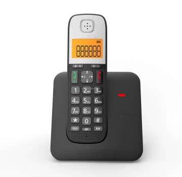 Voice Message Portable DECT Cordless Telephone for Home, Office, Apartment, and Hotel