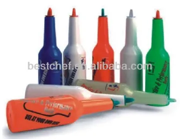 ABS Colour flair bottle 6-colour