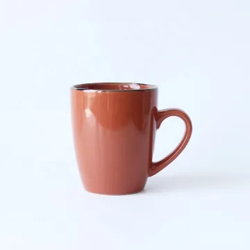 Color Glazed 12OZ Coffee Milk Tea Mug Stoneware