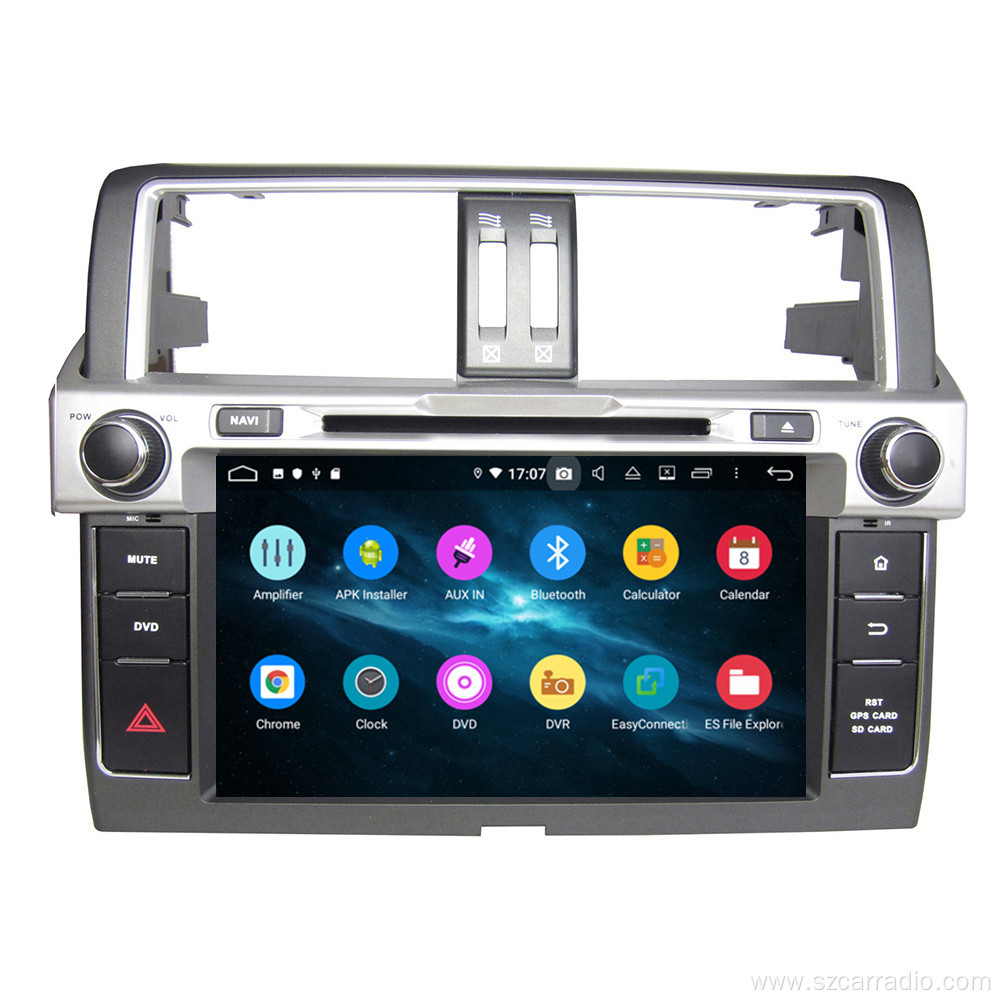 android auto dvd player for Prado 2014